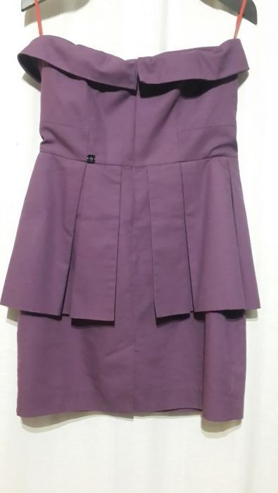 Sukienka wizytowa, elegancka, bez ramiączek TIFFI