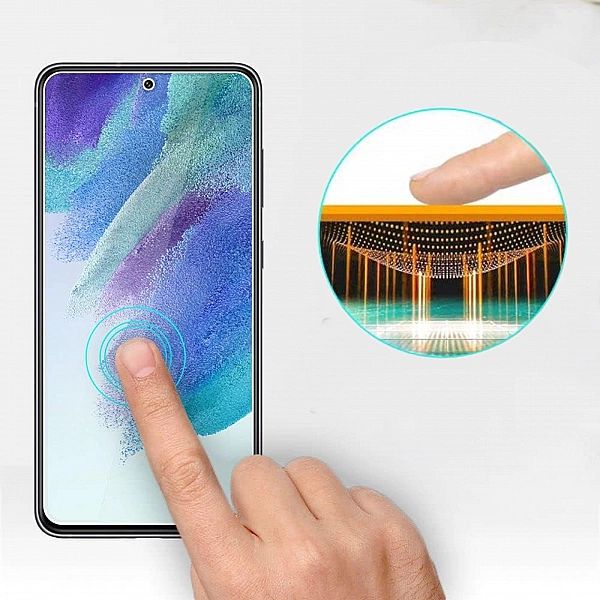 Szkło hartowane do Samsung Galaxy S21 FE z otworem na aparat