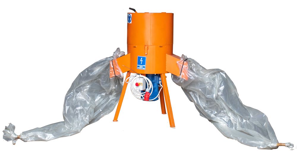 Rozdrabniacz kruszarka młynek do WEŁNY MINERALNEJ GĄBKI PIANKI TAPICER