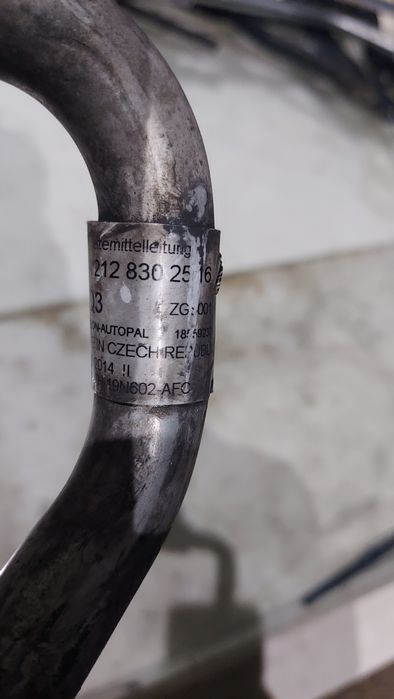 Przewód rurki klimatyzacji Mercedes w212 E 2014