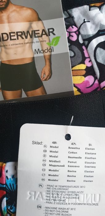 3×męskie bokserki M wygodne