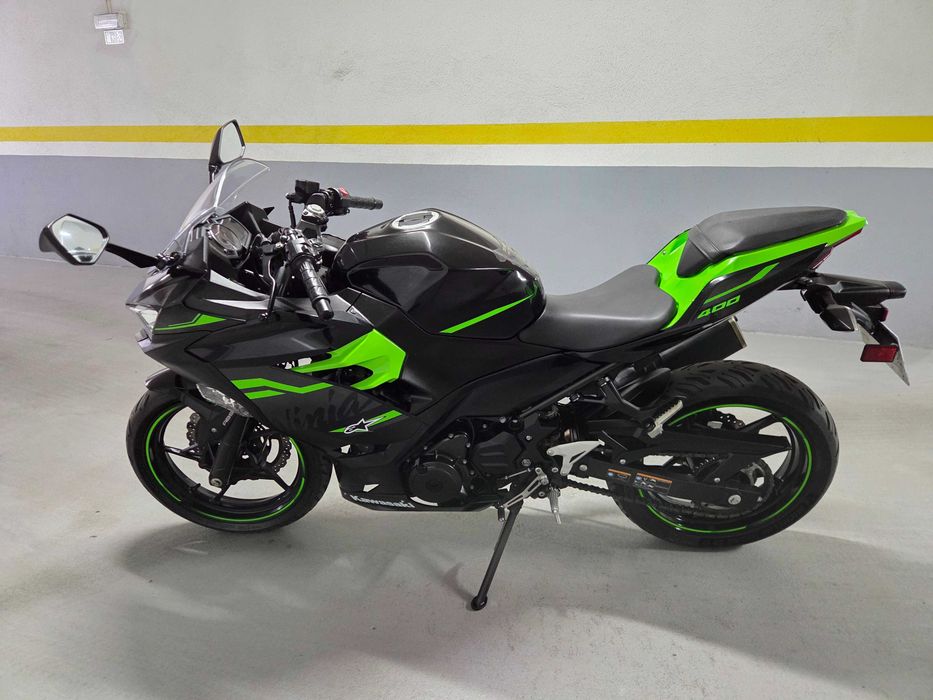 Kawasaki Ninja 400, 34KW/carta A2, 2019 e 17000km