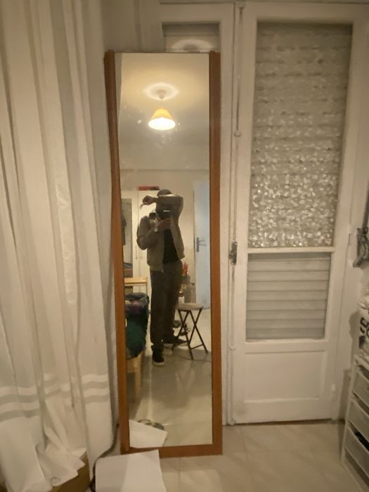 Espelho com Moldura em madeira a venda