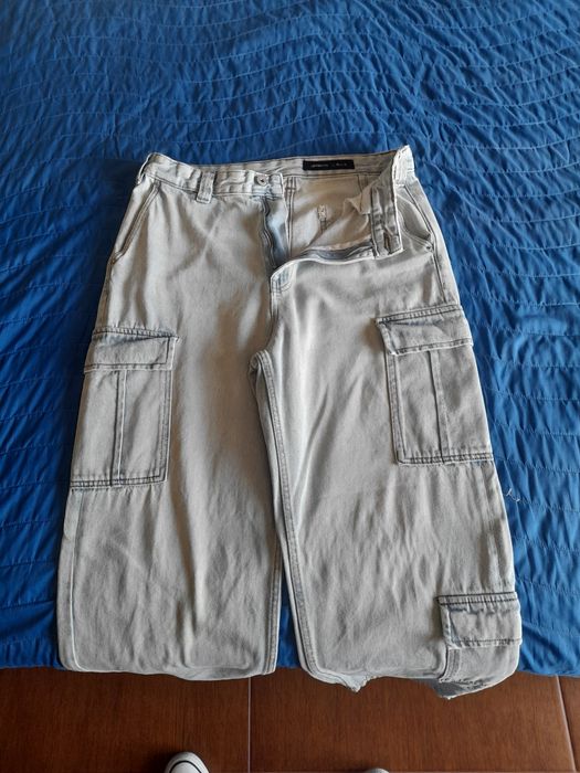 Calças cargo baggy