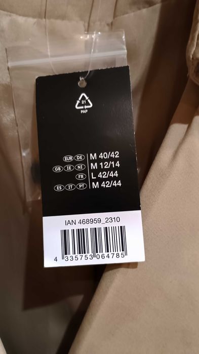 Płaszcz damski M 40/42 esmara - nowy
