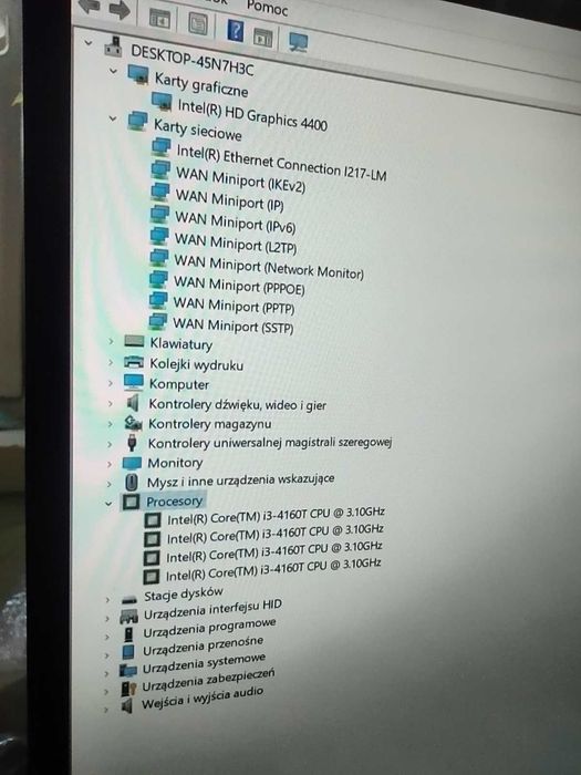 FUJITSU x923 AIO 23" , i3-4160T, 4X3,10 GHz, dysk SSD 240GB, ram 8GB