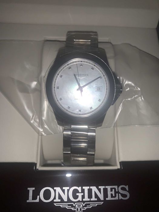 longines conquest lady diamonds