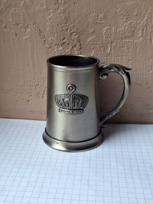 Мини Пивная Кружка с Короной  Германия Олово