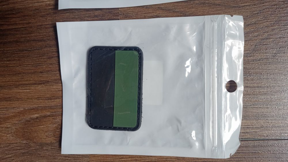 Naszywka 8 Fields PVC flaga gaszona Polska