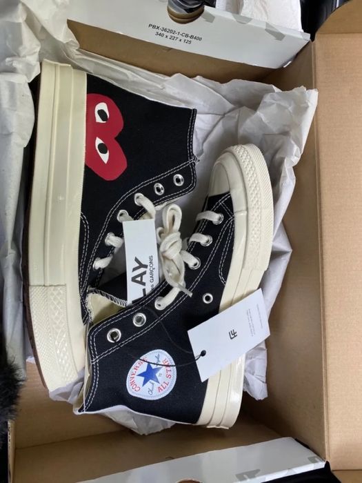 Converse play comme des garçons CDG
