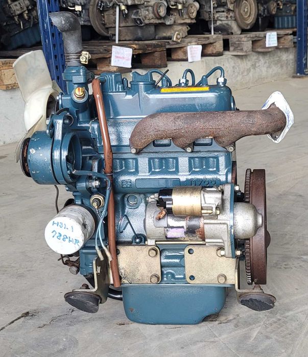 Silnik Kubota D722 sprawny gwarancja rozruchowa ciś 3x29