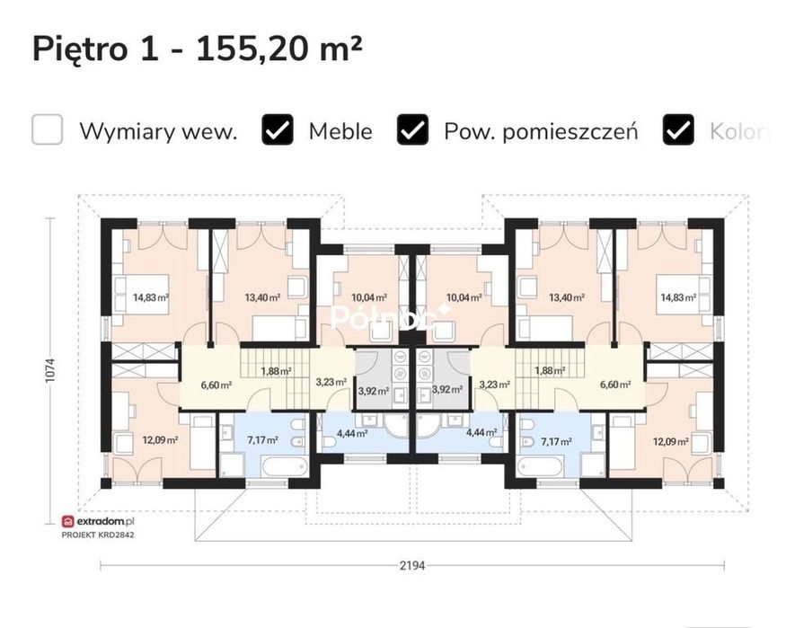 Nowoczesny bliźniak 138m2 ul. Leopolda Staffa