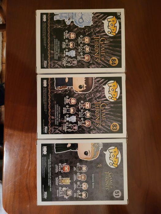 Funko Pop Game of Thrones Cersei Lannister King Bran Night King64751435337729123