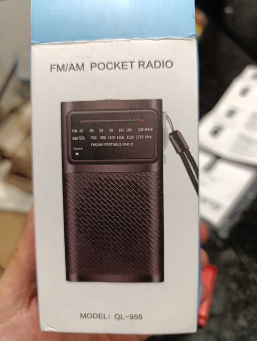 Radio a pilhas para apagões