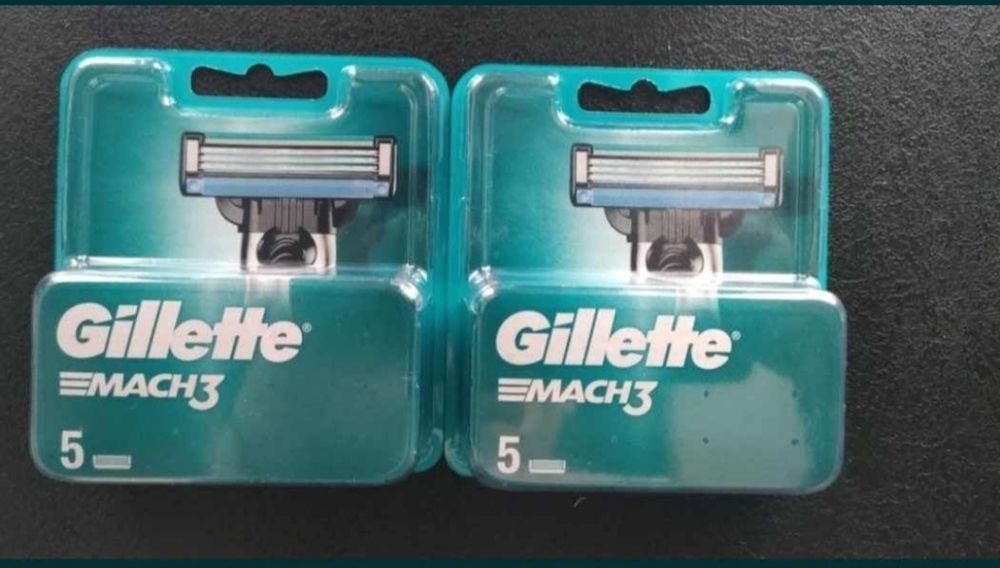 Gillette mach 3. Wkłady.