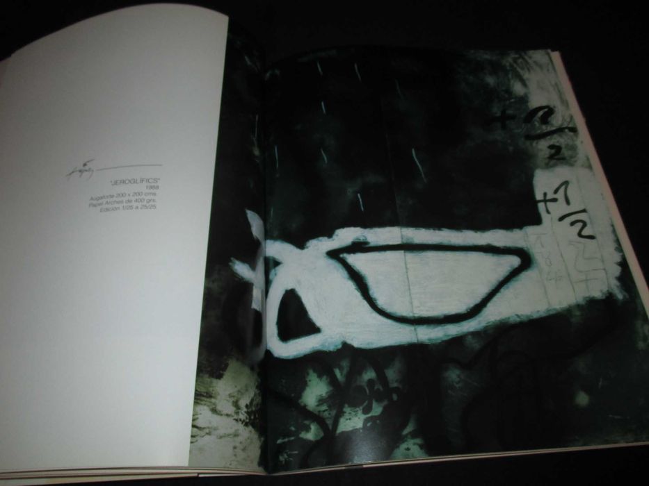 Livro Tàpies Obra Gráfica Catálogo Casa da Parra