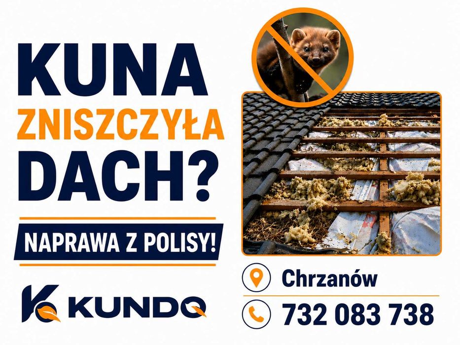 ++Naprawa Dachu Po Kunie | Pastuch Na Kuny | Chrzanów++
