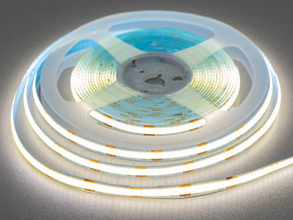 Світлодіодна стрічка COB 12В 320 led/m 3/4/6000К опт/роздріб від 5м