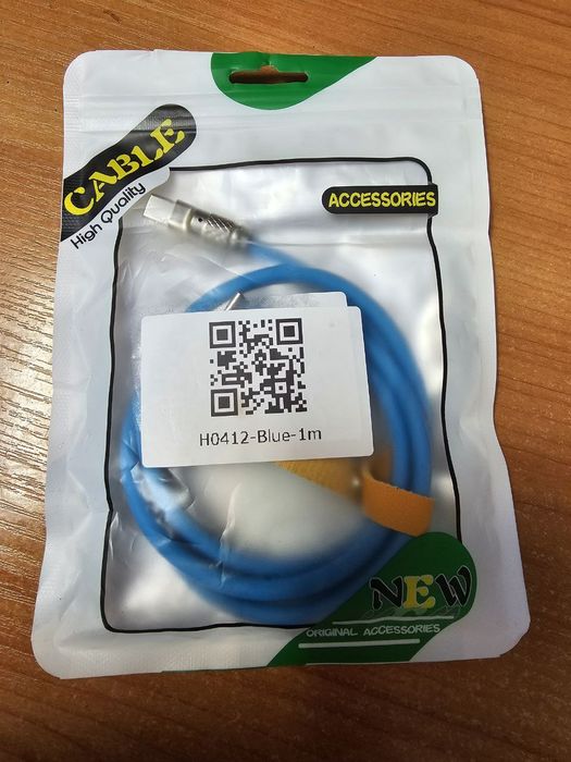 Кабель 1м. Type-c-Type-C wringel series 100w