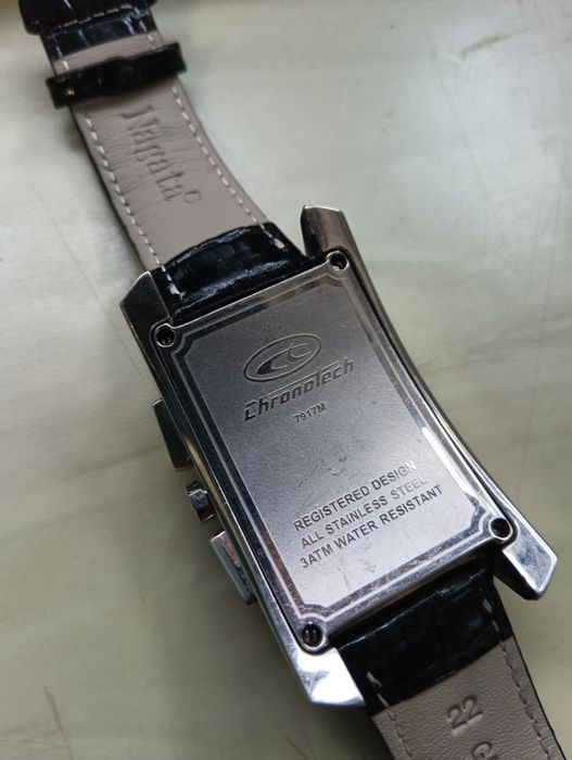 Шикарний чоловічий годинник  Chronotech 7919M