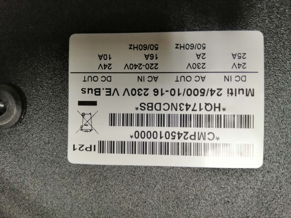 Інвертор із вбудованим зарядним  Victron Energy MultiPlus 24/500/10-16