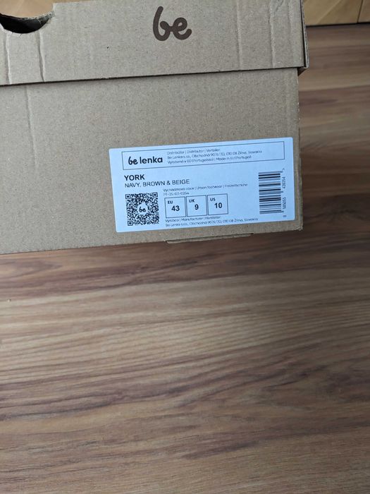 BeLenka York - Navy, Brown & Beige barefoot 43 buty zimowe