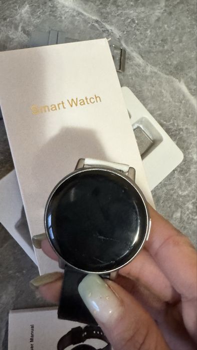 Смарт часы круглые