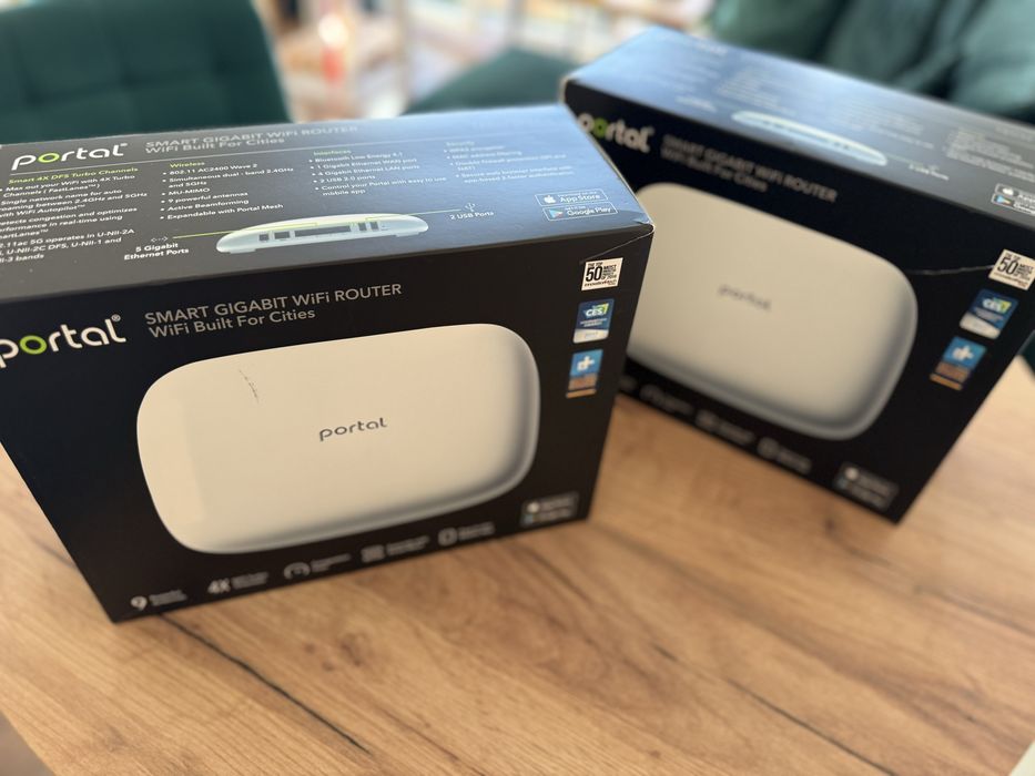 2x Portal Smart Gigabit WiFi Router