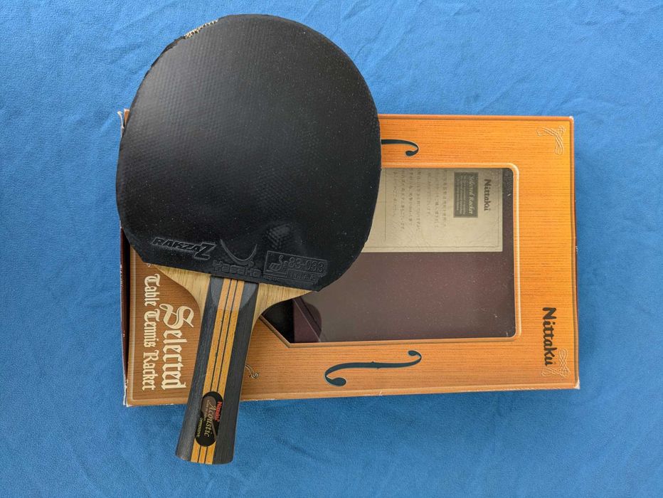 Raquete Nittaku Acoustic Large Handle Rakza Z