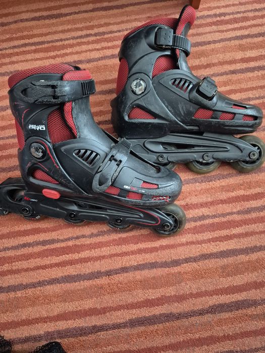 Продам ролики с защитой и сумкой  в хорошем состоянии