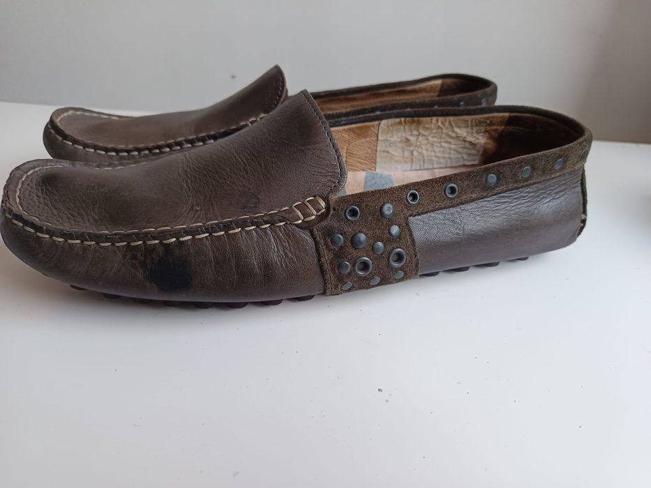 Mocassins em pele Augustus