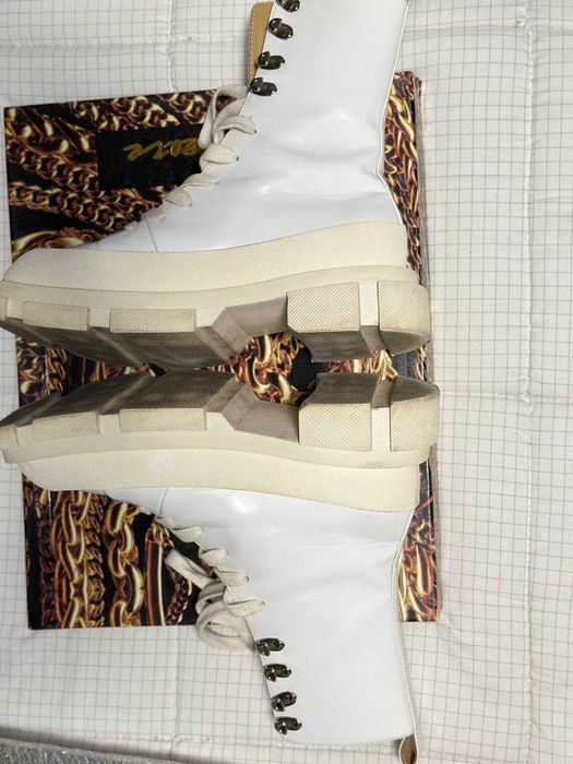 Both ботинки женские белые 39р кожа