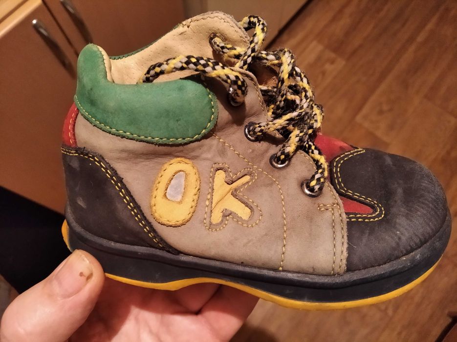 Детские ботиночки Bartek кожа