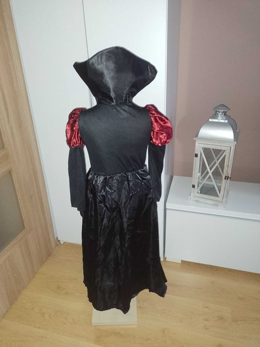 NOWY kostium przebranie WAMPIRZYCA WRÓŻKA strój karnawałowy 98/104 35