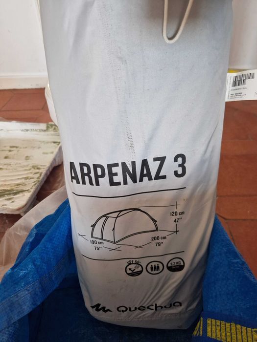 Tenda fresh black 3 quechua