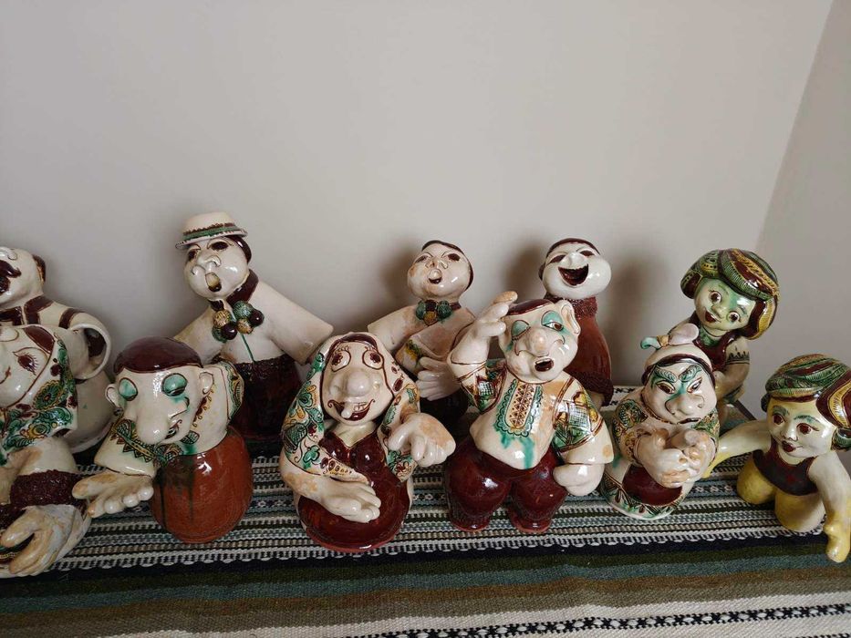 Унікальні керамічні сюжетні фігури