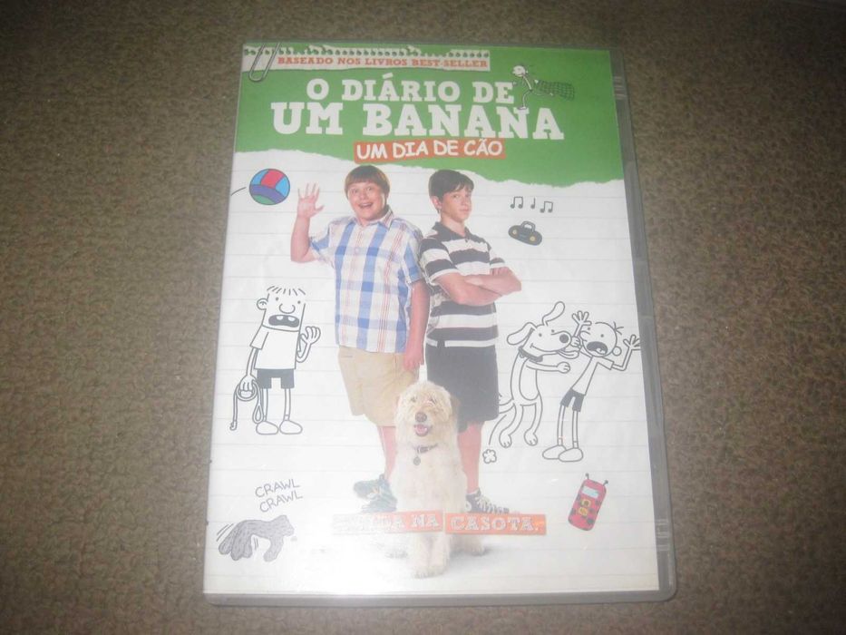 DVD "O Diário de um Banana: Um Dia de Cão" com Steve Zahn
