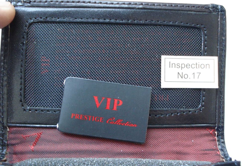 Wizytownik ze skóry, VIP Collection, nowy - sprzedam