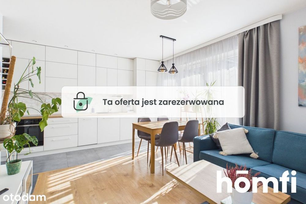 Wyjątkowe mieszkanie 47 m² z dużym ogrodem
