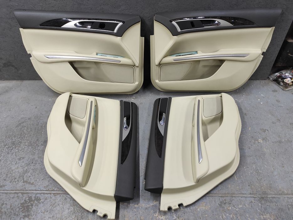 Карты Дверей Обшивка Салона Дерево Lincoln MKZ Hybrid 2013