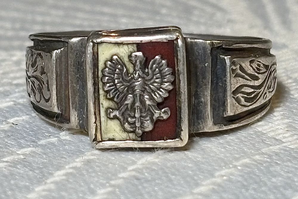 Sygnet Patriotyczny Armia Ludowa II RP srebro.