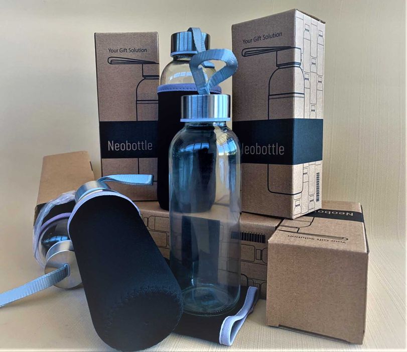 Garrafas de Água C/Manga Protetora