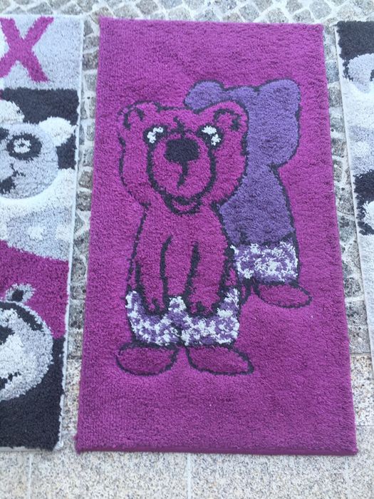 3 tapetes Quarto menina