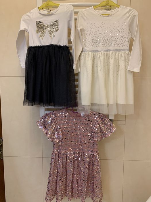 Нарядні святкові плаття/сукні H&amp;M Швейцарія р.110-116 см на 4-6 років