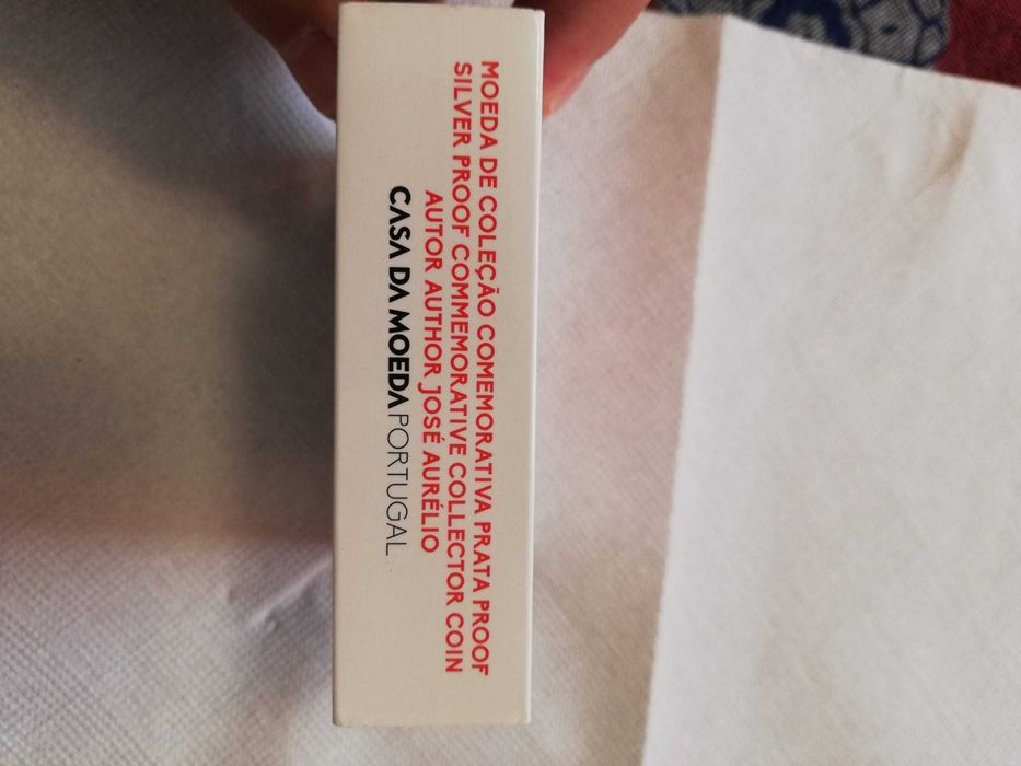 Moeda Prata Proof 45.° Aniversário Do 25 De Abril