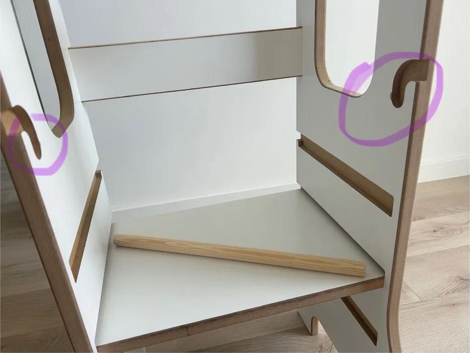 Babywood Kitchen Helper Slim M biały