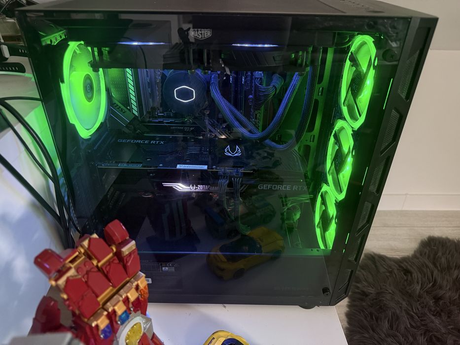 Sprzedam komputer Ryzen 5 5600X | RTX 3070 Ti | 32GB RAM | 2TB SSD + monitor 240hz