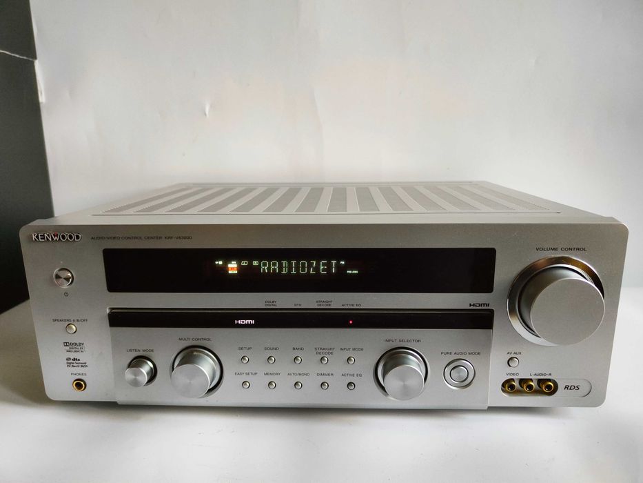 Kenwood KRF-V6300D amplituner srebrny