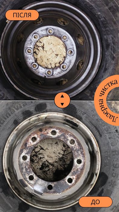 Лазерна чистка авто (не піскоструй) самоскидів тракторів грейдерів цис