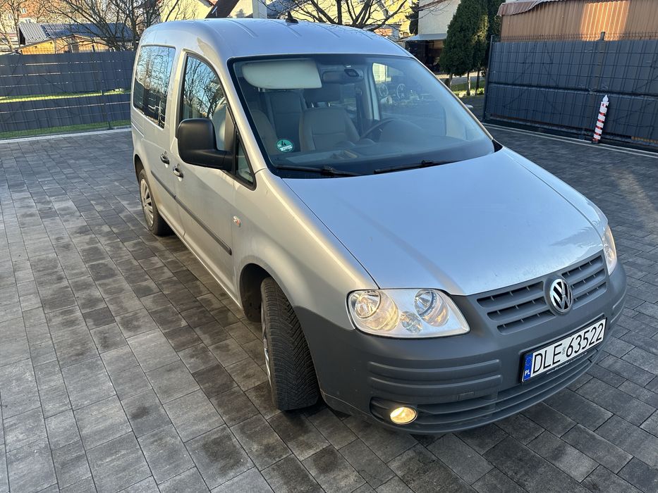 Volkswagen Caddy life 1.9tdi, 2009r, 217tys km, klima, 2x rozsuwane